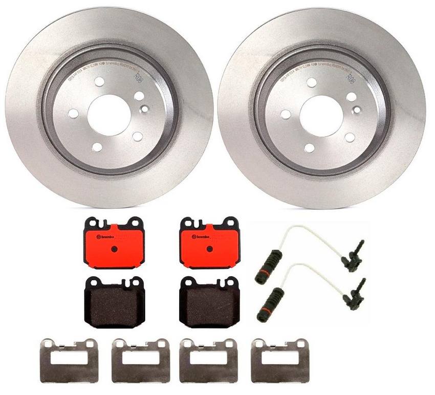 Brembo Brakes Kit - Pads and Rotors Rear (331mm) (Ceramic)